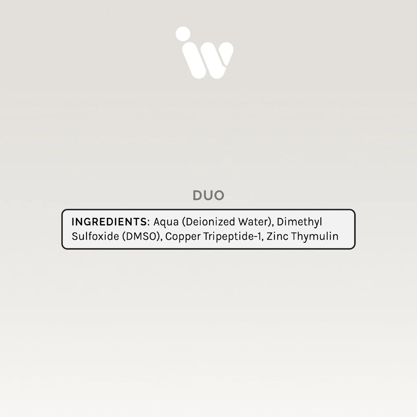 DUO Zinc Thymulin + GHK-cu Topical - Hair Nourishment